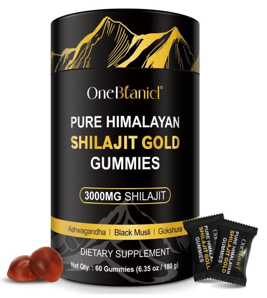 One Botanicle Gold Shilajit gummi 1x60es