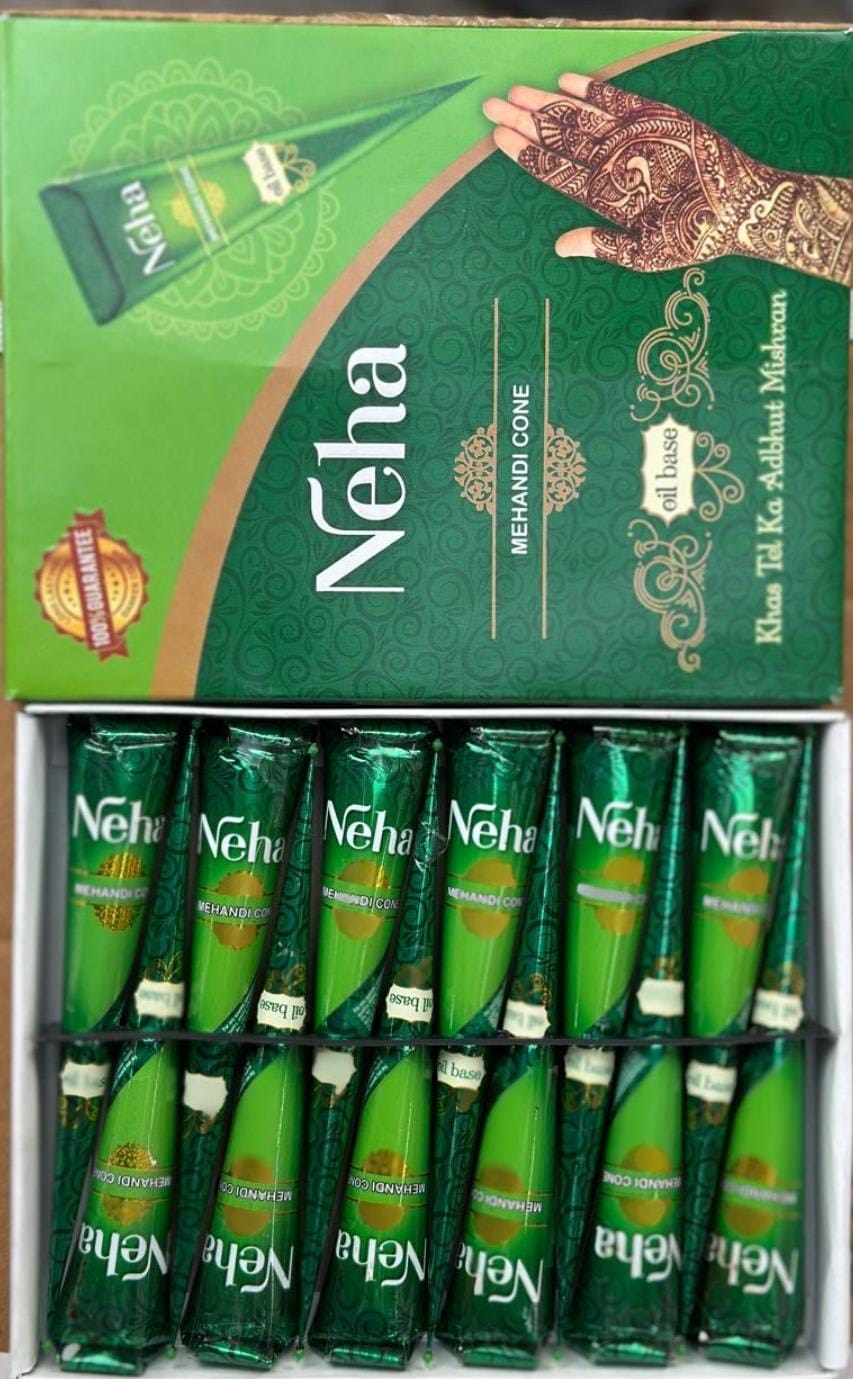 Neha Natural Red cones - 25g