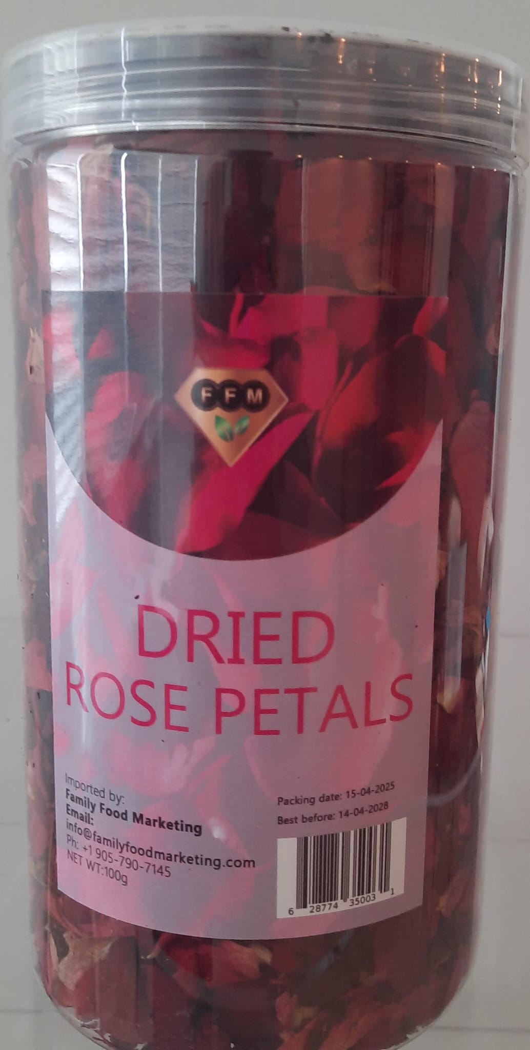 Dried Rose Petal-Food Grade