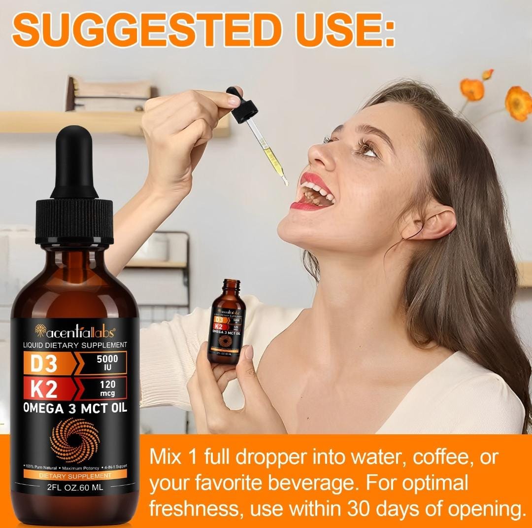 Omega 3 MCT Oil D3K2